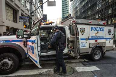 Police at scene of Midtown mass shooting