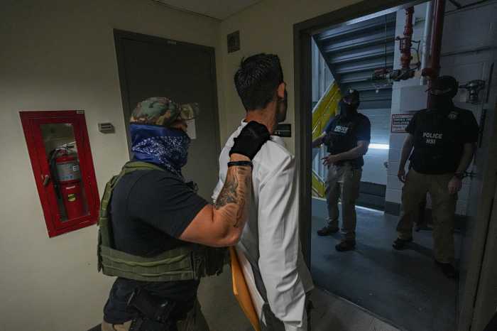 'Violent theatre of disappearance': Pols witness aggressive ICE arrests at federal court 4