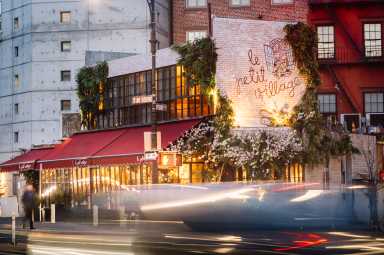 Le Petit Village: A love letter to old-world France in the heart of the West Village 18 exterior of Le Petit Village