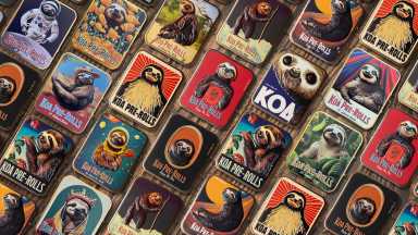 Koa brings sloth conservation to the cannabis space 12 a selection of Koa branded cannabis pre-rolls.