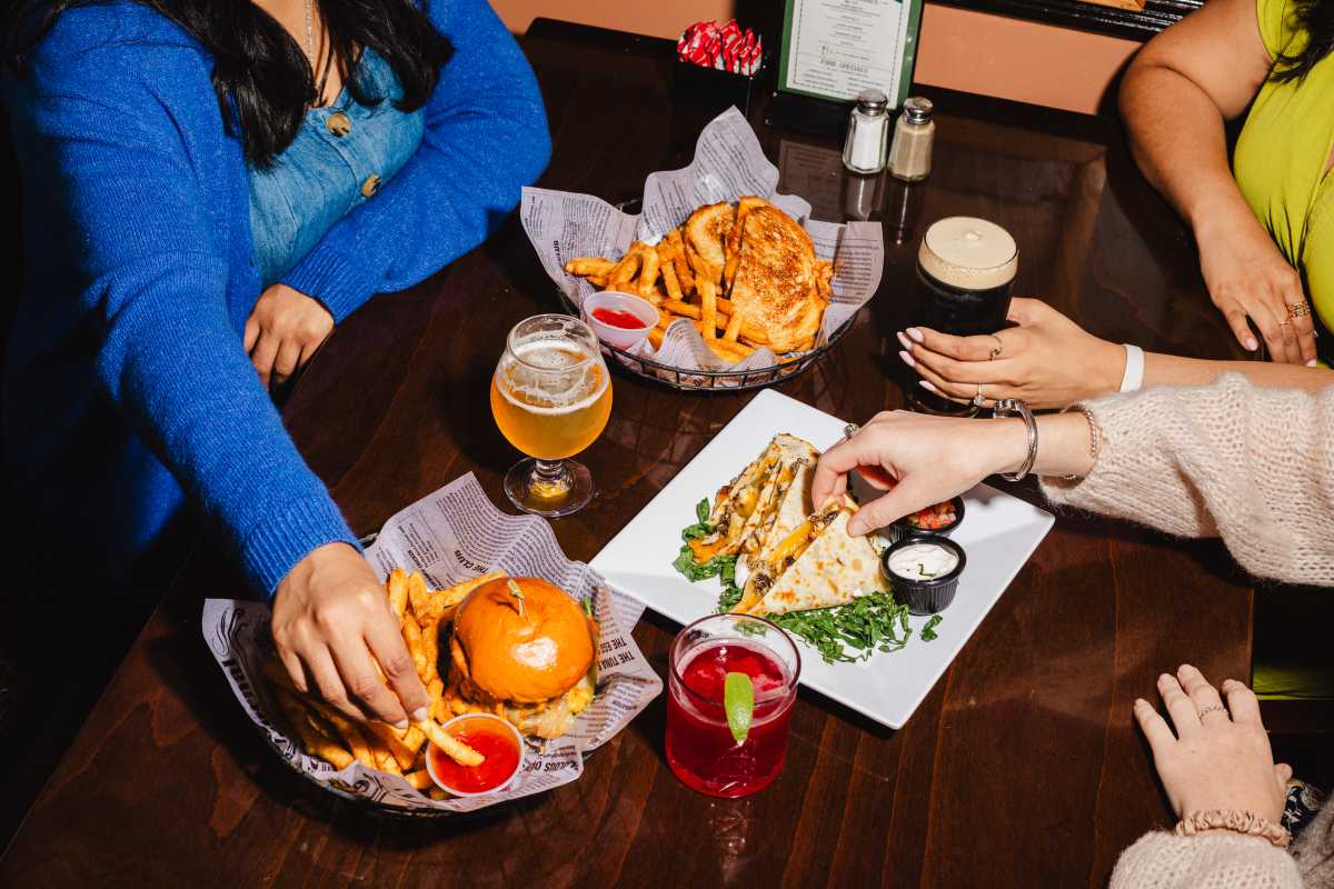 people eating as a part of Restaurant week