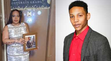 Her 15-year-old son died subway surfing. Now this Alphabet City mother is taking TikTok and Instagram to court 44 Norma Nazario pictured before attending her late son’s high school graduation ceremony, where she accepted his diploma in his honor. (Right) The most recent portrait of Zackery, who died in 2023 while subway surfing at the age of 15.