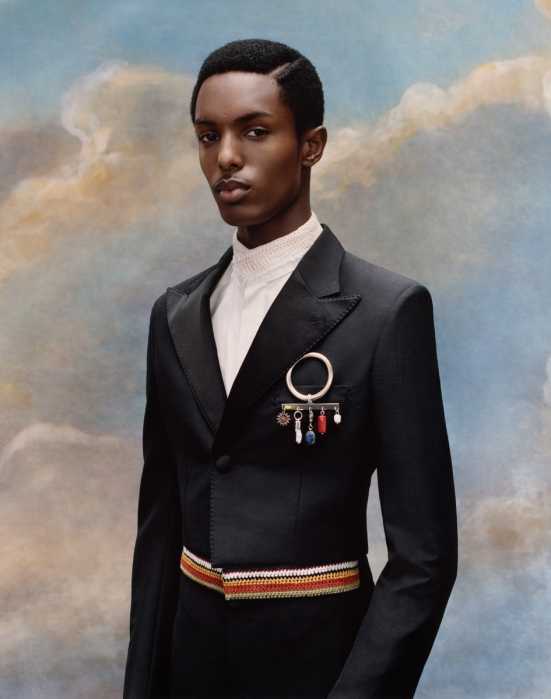 Clothed in fire: A 'Superfine' manifesto on art, dress and the glory of becoming at The Met 9 portrait of well dressed man in superfine exhibit