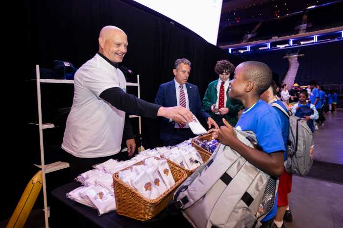 New York Rangers legend Adam Graves discusses back-to-school charity event at Madison Square Garden, Garden of Dreams Foundation 2 The Garden of Dream Foundation hosted a Back to School event at Madison Square Garden in New York City, where Adam Graves was in attendance.