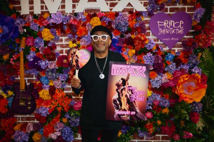 'Sign O’ The Times,' louder: A purple night in IMAX and after dark for Prince 3 Spike Lee on the red carpet at the IMAX screening of the remastered "Sign O'The Times" featuring Prince.