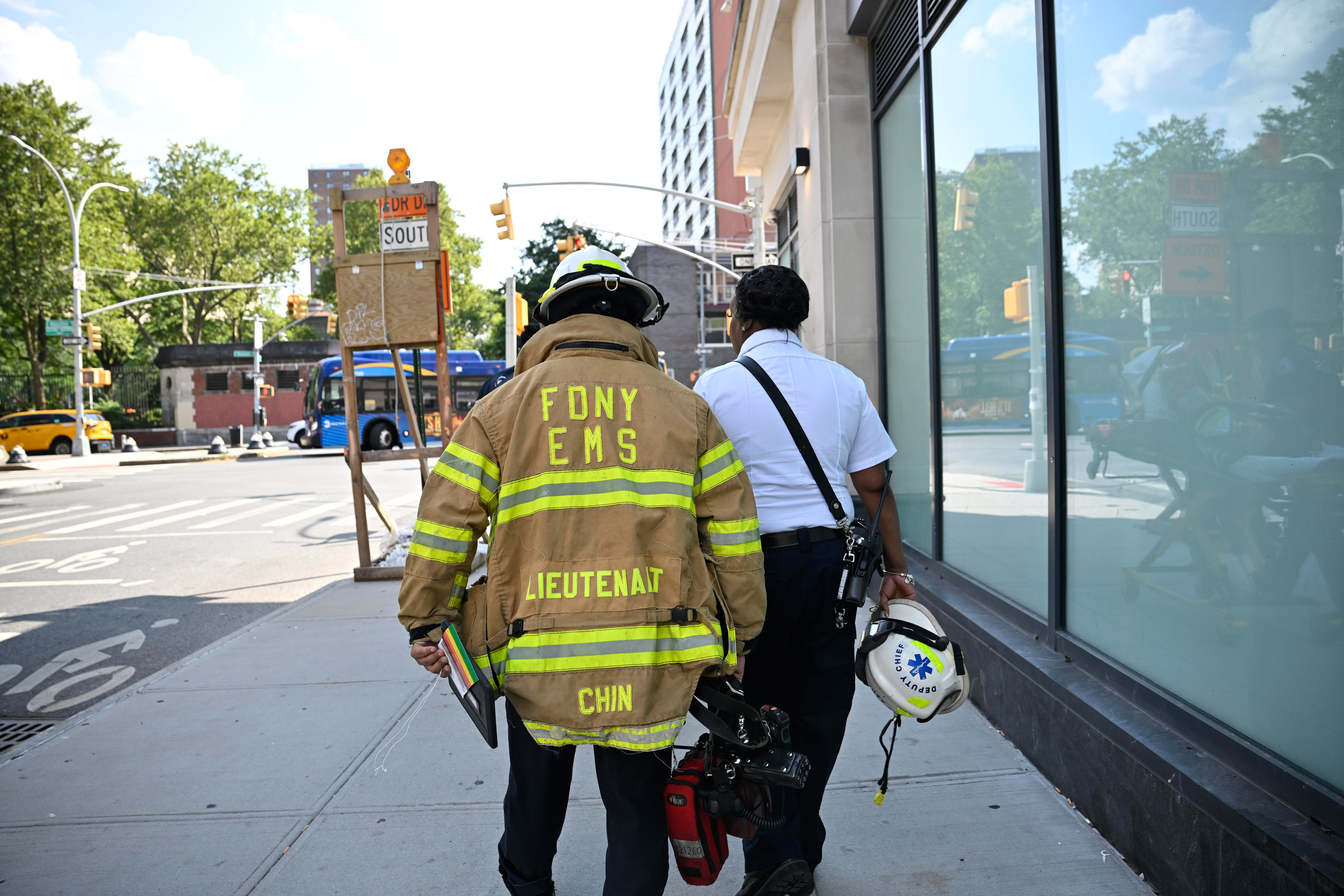 Fire rips through Lower East Side building rooftop 6