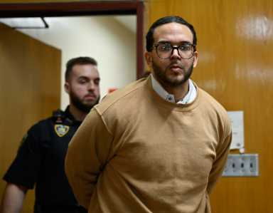 Convicted Manhattan rapist gets 12 years in prison, feels wrath of his transgender victim at sentencing hearing 15 Convicted rapist of transgender woman in Manhattan walks in handcuffs.