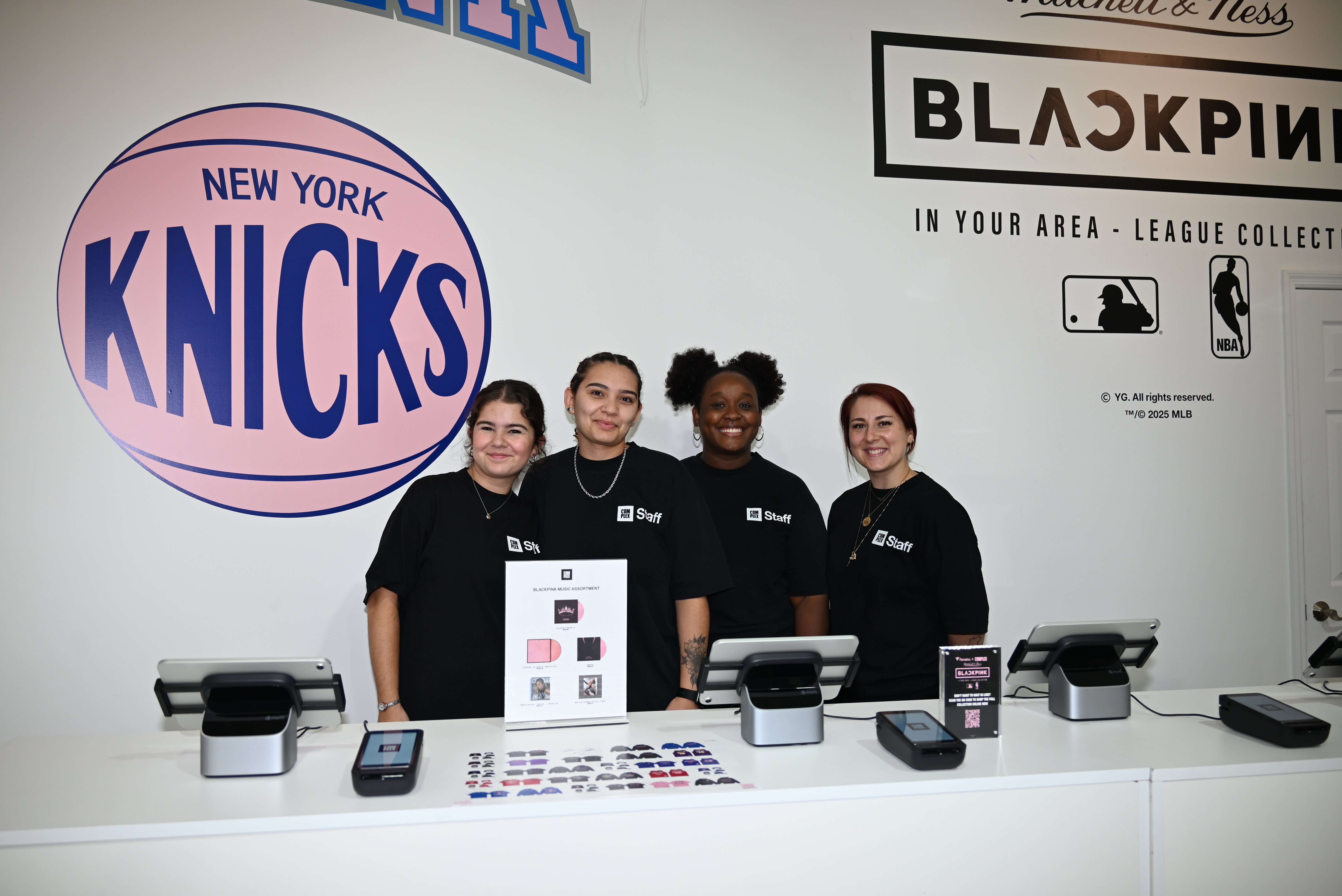 BLACKPINK ‘In Your Area:’ Fanatics and Complex NY hosts first of its kind K-pop collaborative shop 2 the staff at BLACKPINK pop-up in Soho.