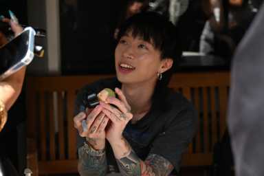 Keshi in Washington Square Park