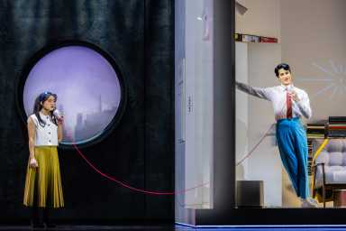 Helen J Shen and Darren Criss in Maybe Happy Ending on Broadway (6)