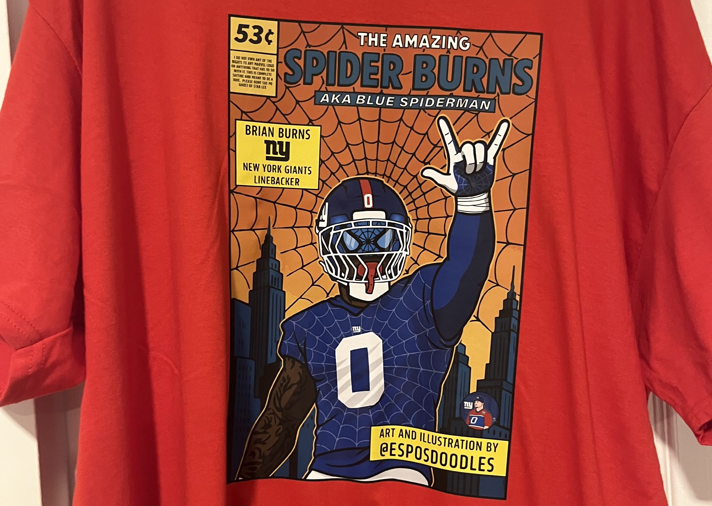 Esposdoodles founder using graphic design to connect with Giants 2