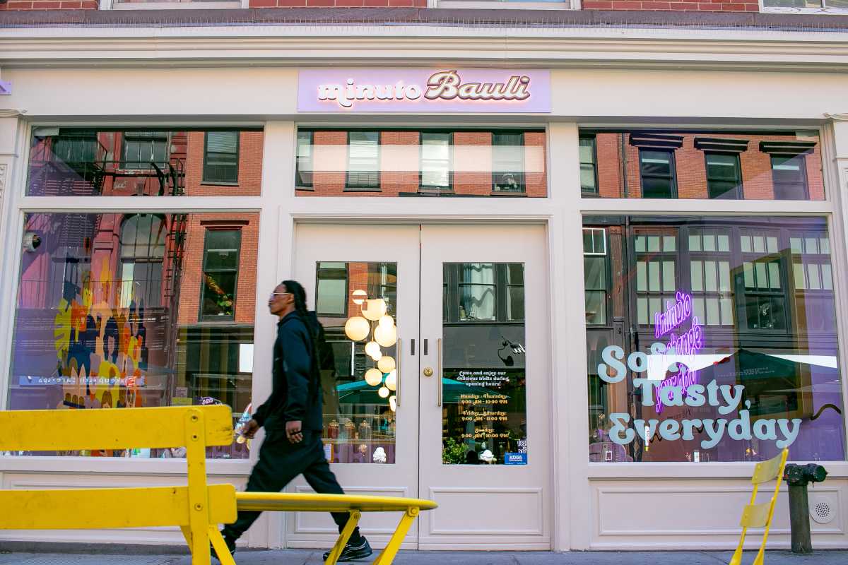 Italian sweet shop Minuto Bauli opens first US store in Union Square 2 Minuto Bauli has opened its first US location in Union Square.