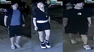 Group of six beat man with iron stick, steal $800 in Brooklyn robbery: NYPD 23 Surveillance images released by the NYPD on Aug. 21 show three of six suspects wanted in connection with a July 4 robbery in Brooklyn