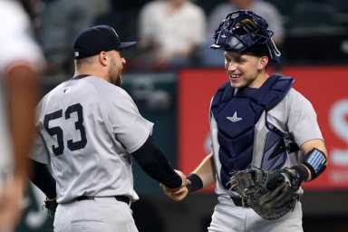 David Bednar Yankees Rangers