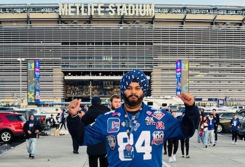Jasmeet Singh helping Giants fans, international and domestic alike, rediscover love for Big Blue 3 Jasmeet Singh Giants