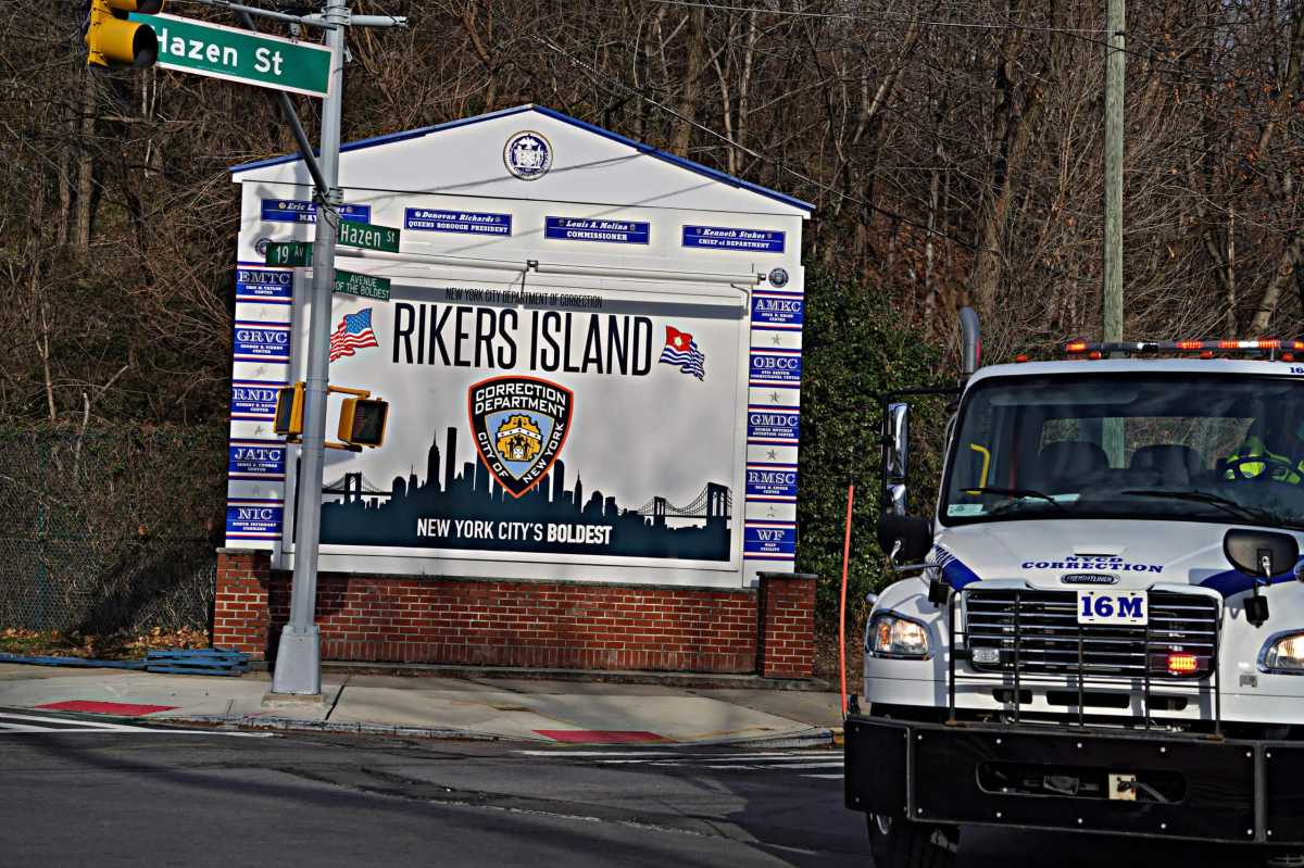 FILE - A man in custody was found dead in his cell at the George R. Vierno Center at Rikers Island on Saturday, Aug. 23.