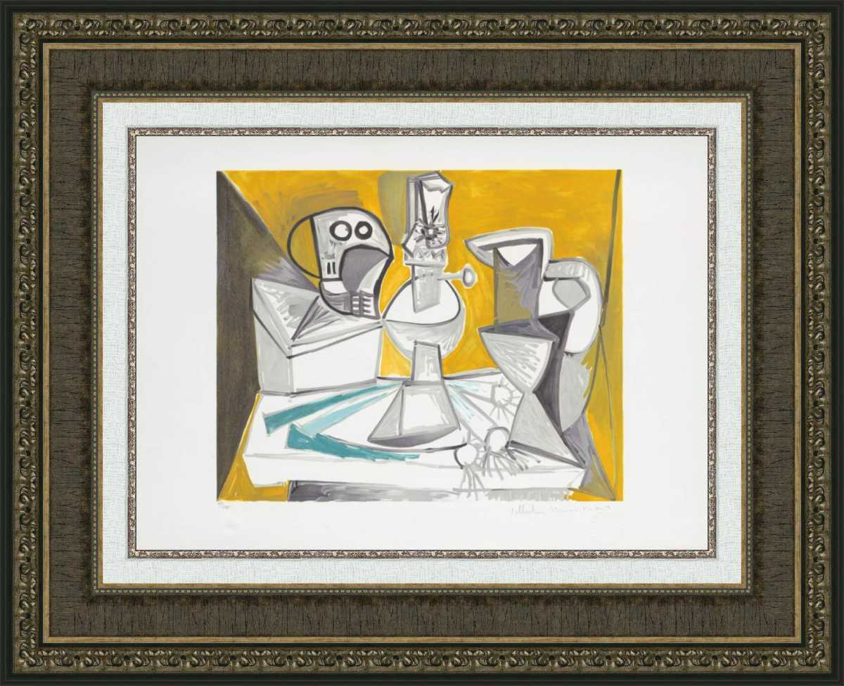 Tete de Morte, Lampe Cruches et Poireaux, Pablo Picasso