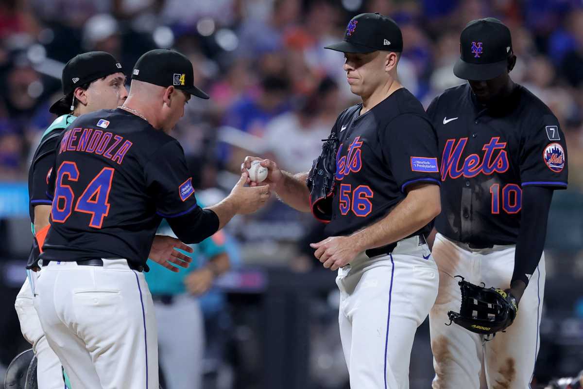 Ryan Helsley's Mets experiment failing: 'Something's going on here' 2 Ryan Helsley Mets Carlos Mendoza