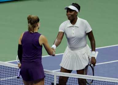 Venus Williams' gallant display not enough, falls to Karolina Muchova at US Open 1st round 25 Venus Williams Muchova US Open 1R