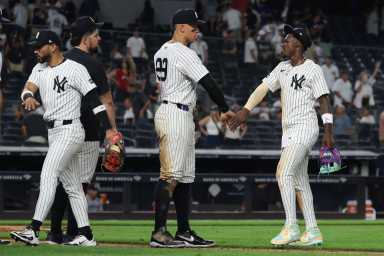 Yankees 2026 schedule release: Host Sept. 11 Subway Series celebration 32 Yankees Twins win Judge Chisholm
